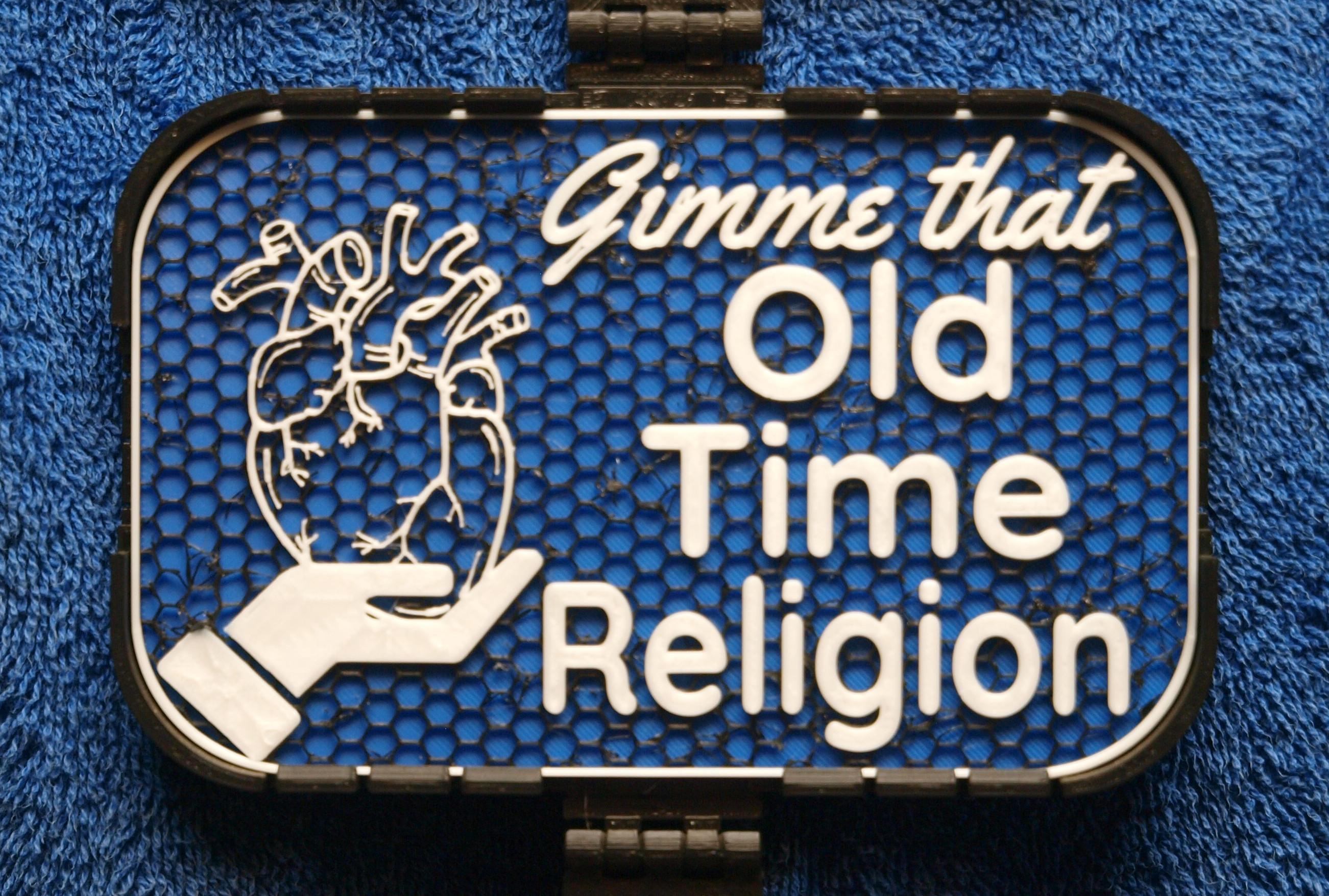 Old Time Religion sign