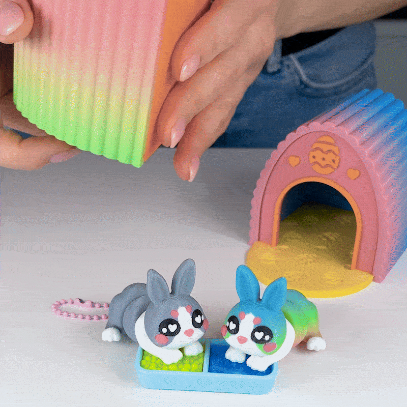 Diorama for Cute Flexi Animals, Cute Bunny Edition — thumbnail 2