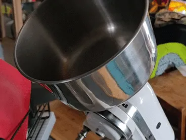 Candy Pan Food Tumbler Shaft Fits Kitchenaid Tilt Head Models