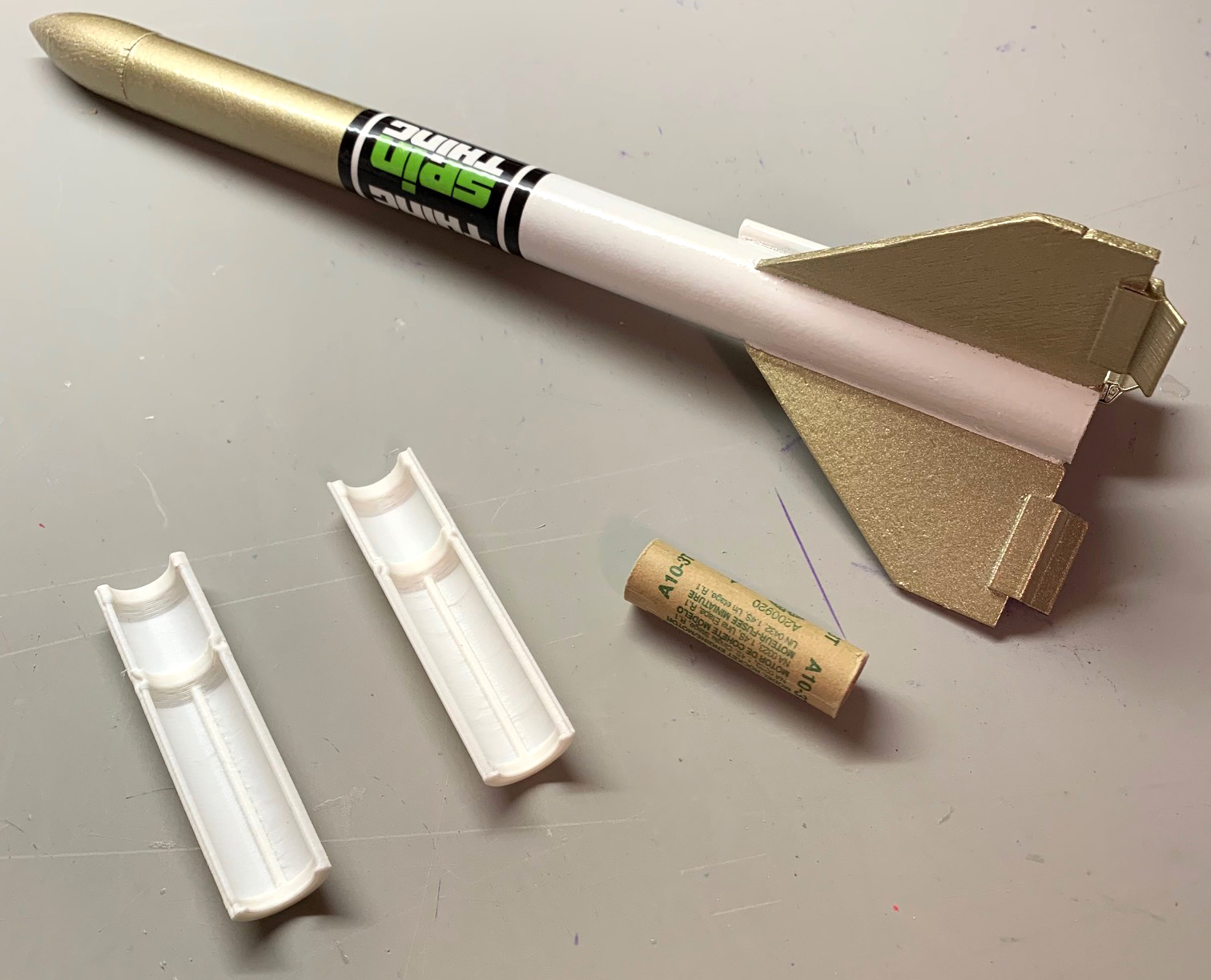 13mm to 18mm Model Rocket Motor Adapter