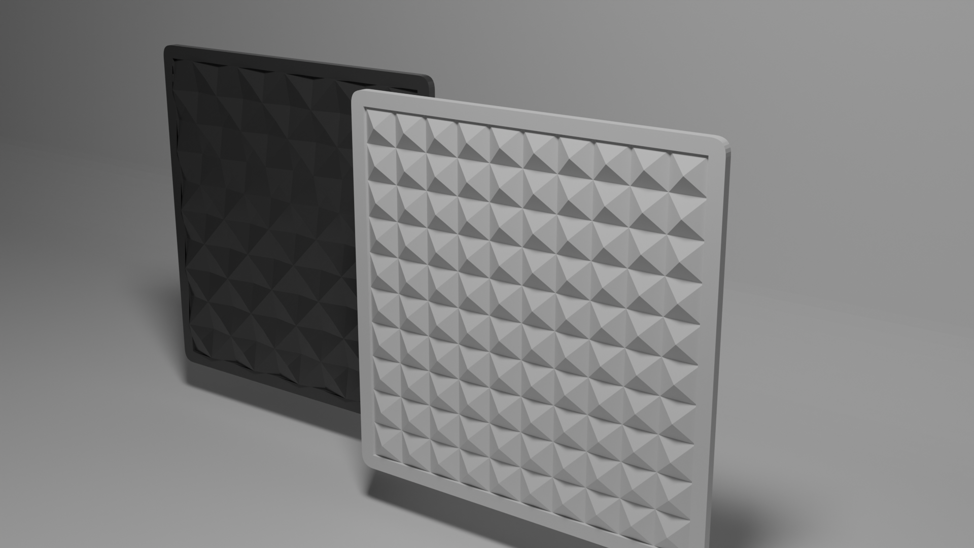 Qube 540 - Magnetic mesh panel covers