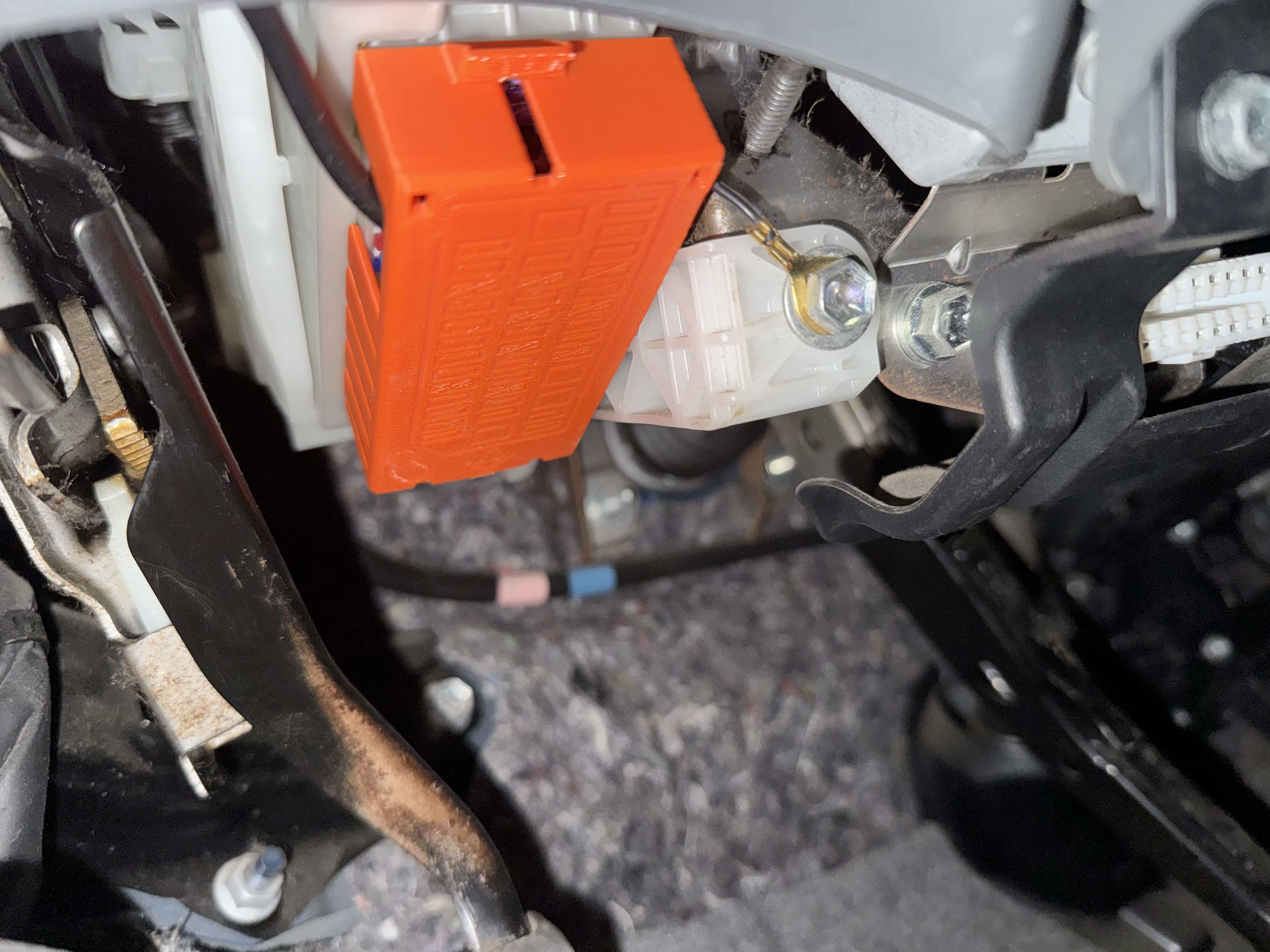 Prius (Gen 3) Cabin Fuse Box Cover Extended 3D model
