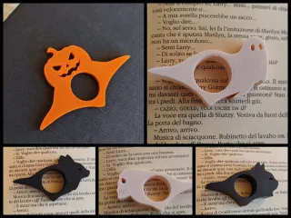 Halloween Book page holder