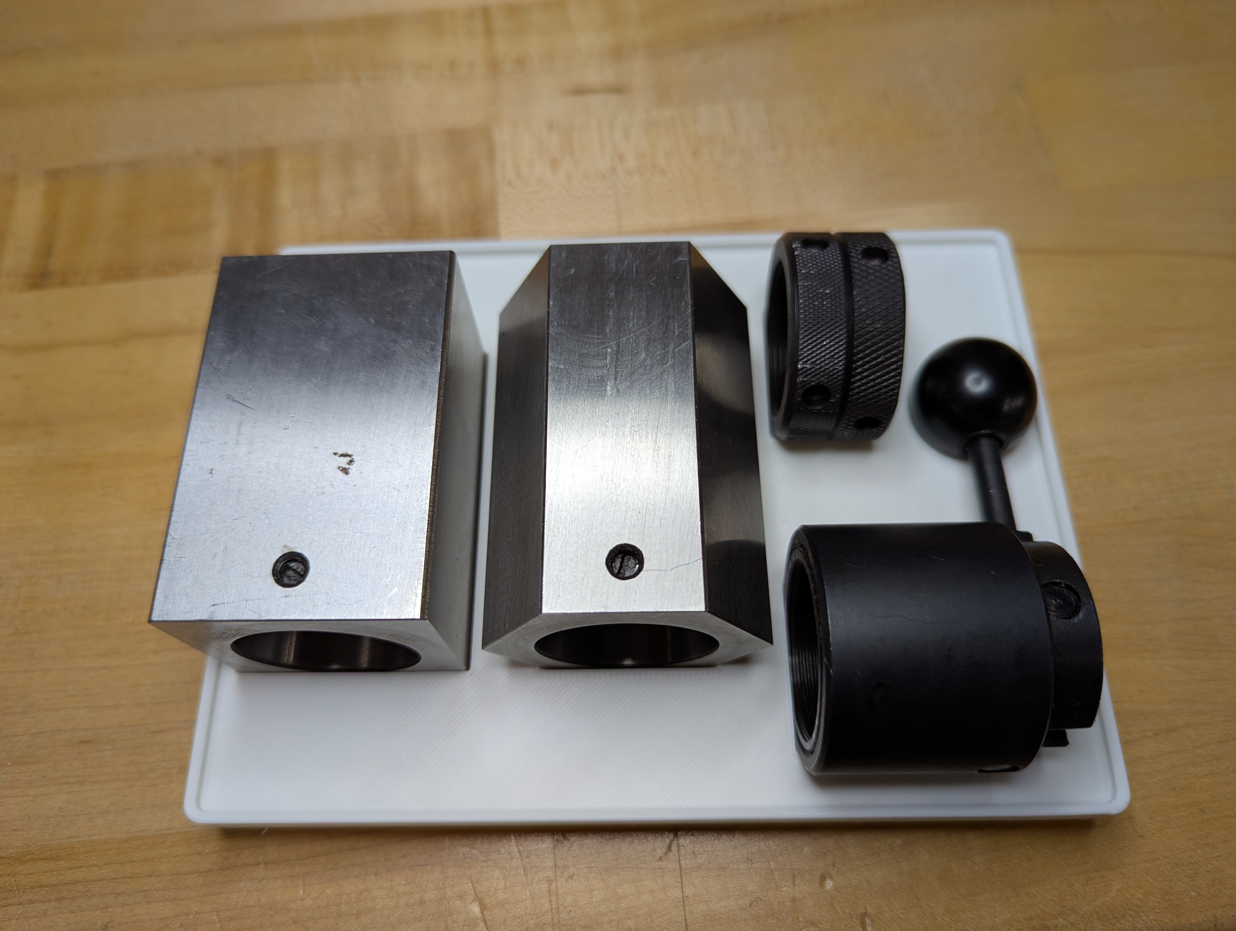 Gridfinity - 5C Collet Block Tray