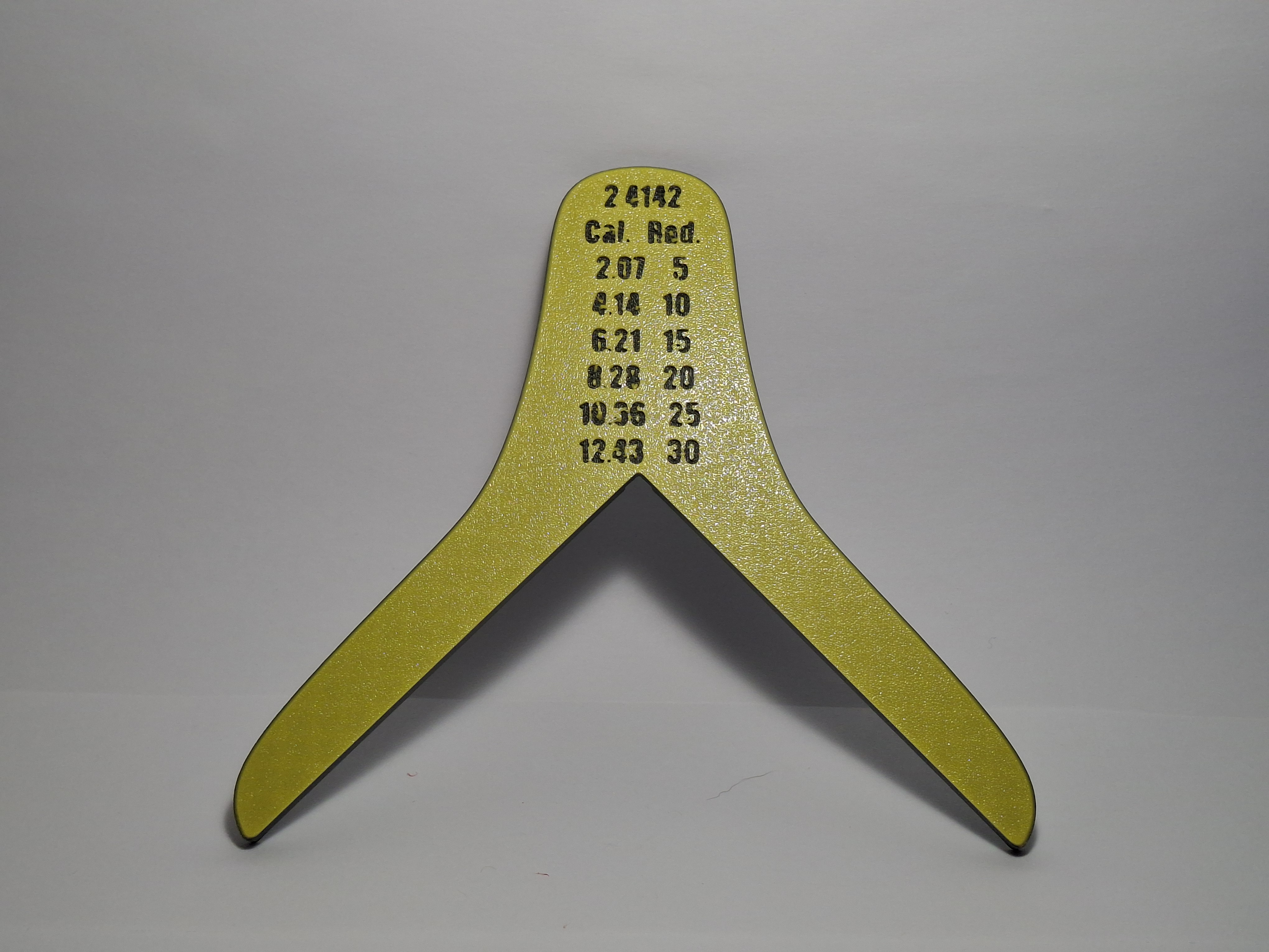 Radius Gauge For Digital Calipers - Remix