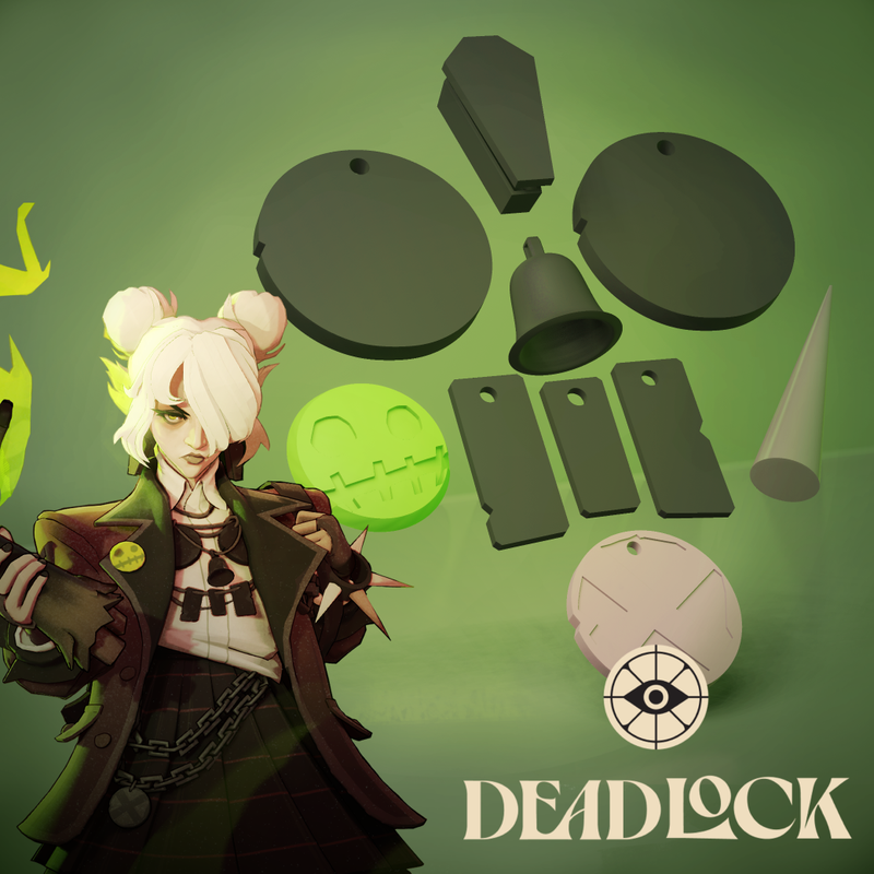 Deadlock Graves Cosplay Pack STL Files 3D Model by laaayel | Download ...