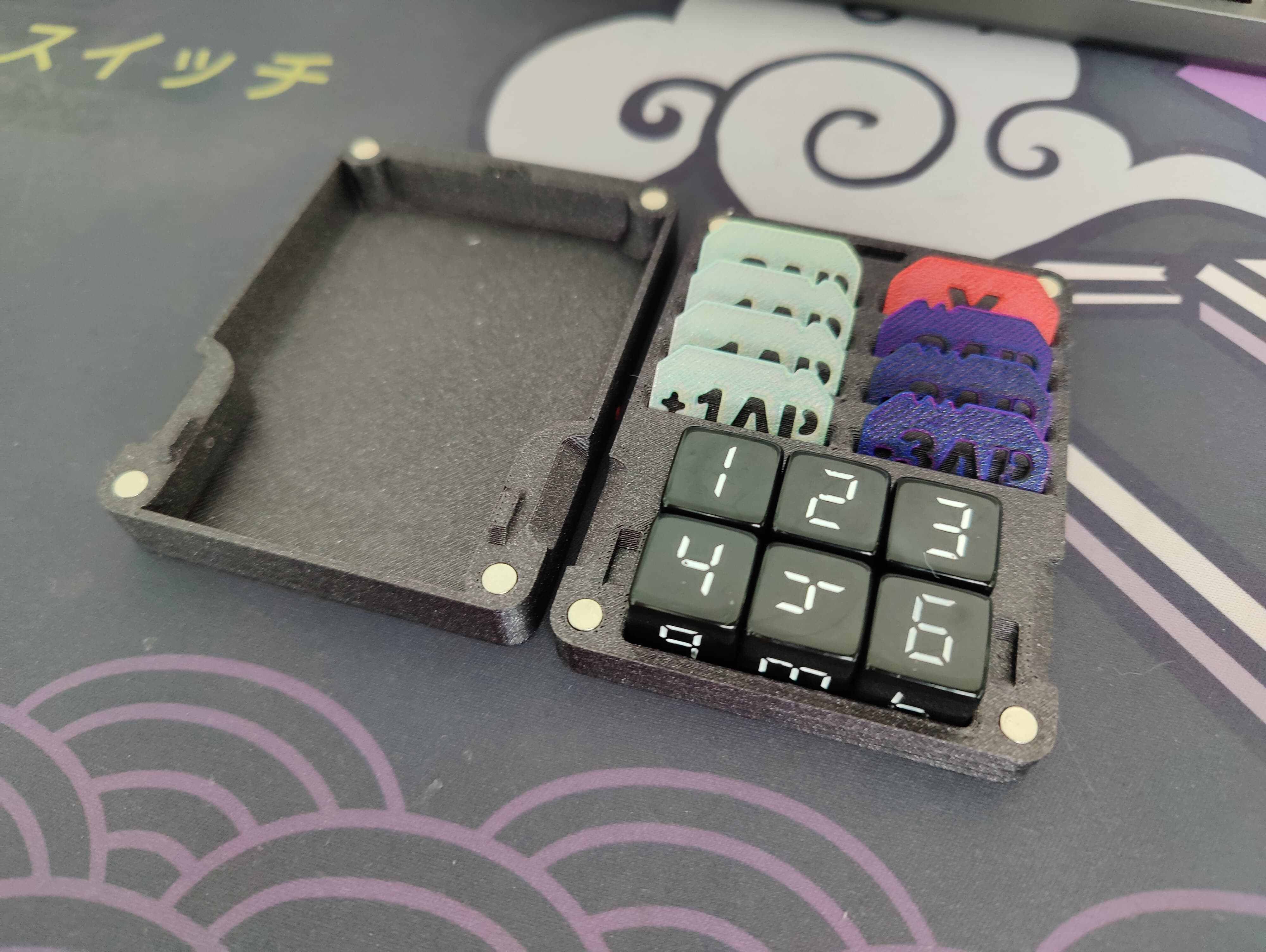 Gundam Card Game Dice and Token Organiser