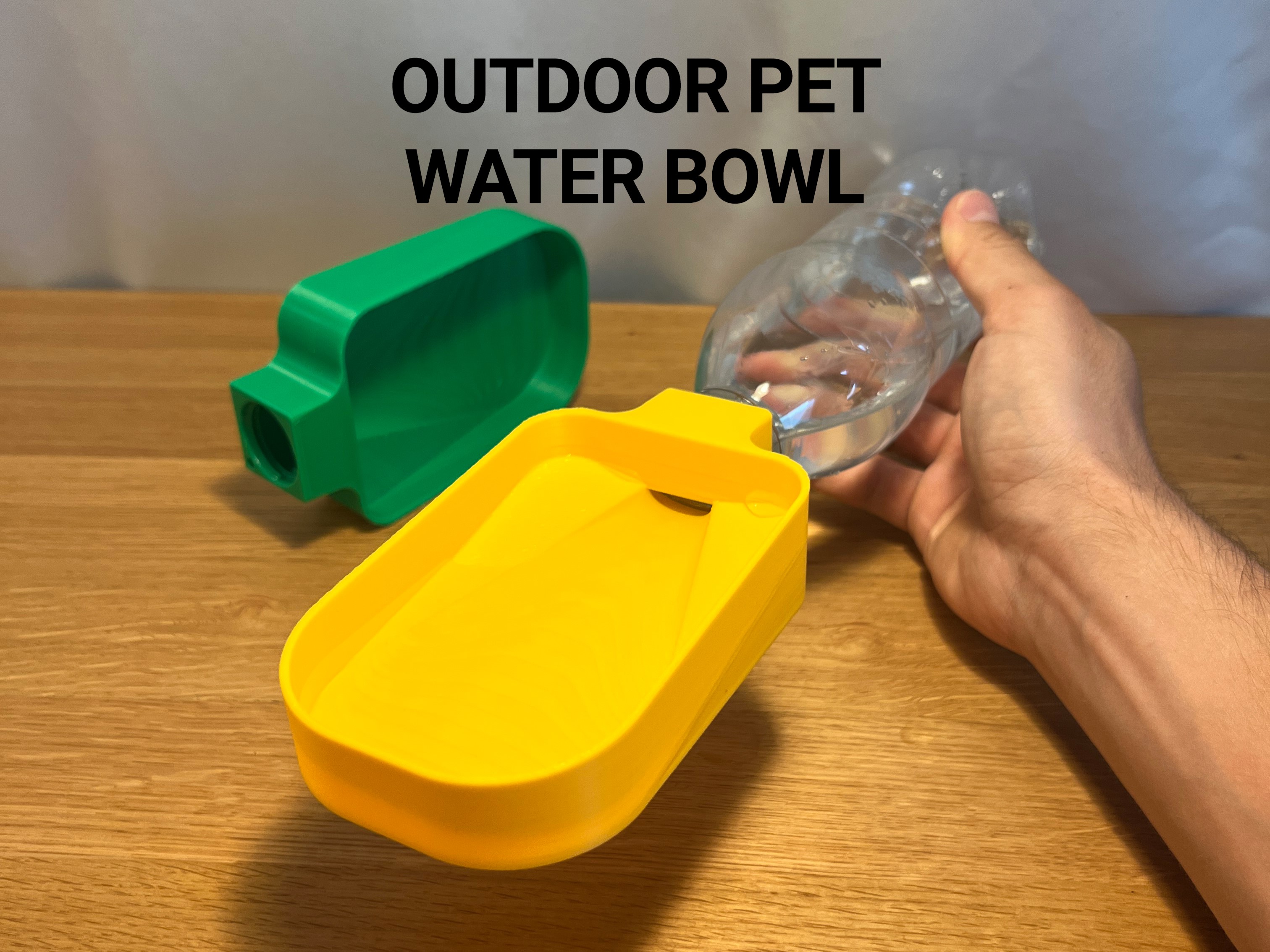 Outdoor Pet Water Bowl