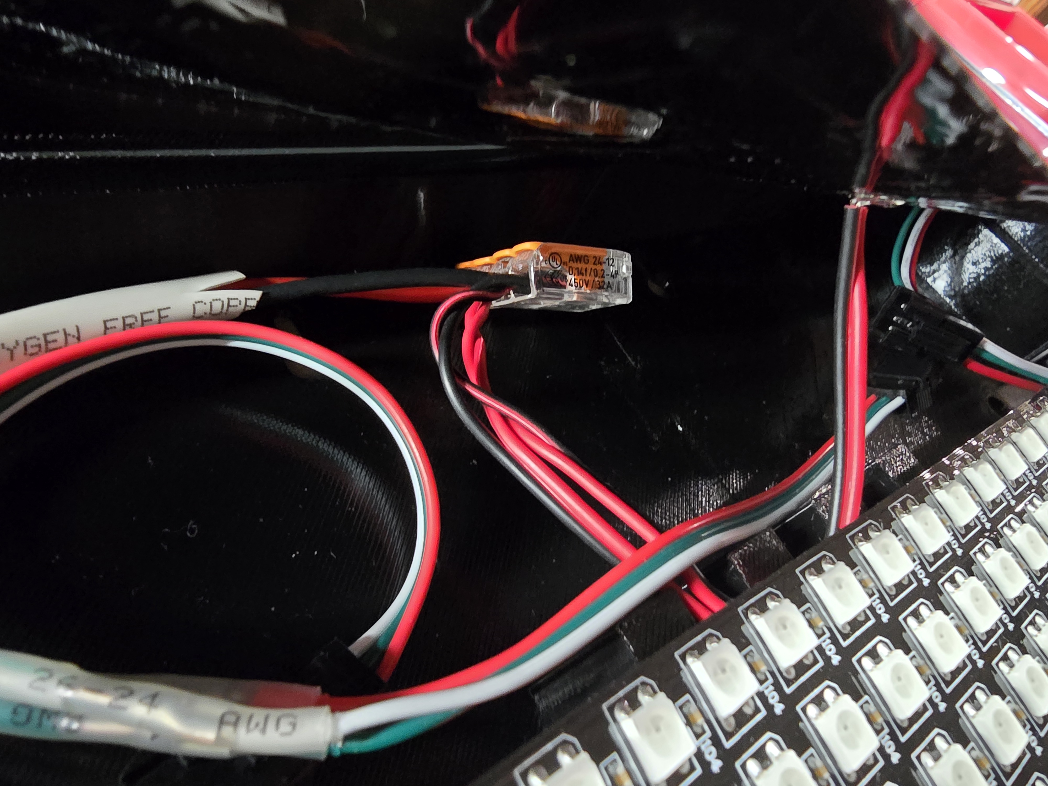 16x32 MATRIX WLED esp32 controller frame — thumbnail 2