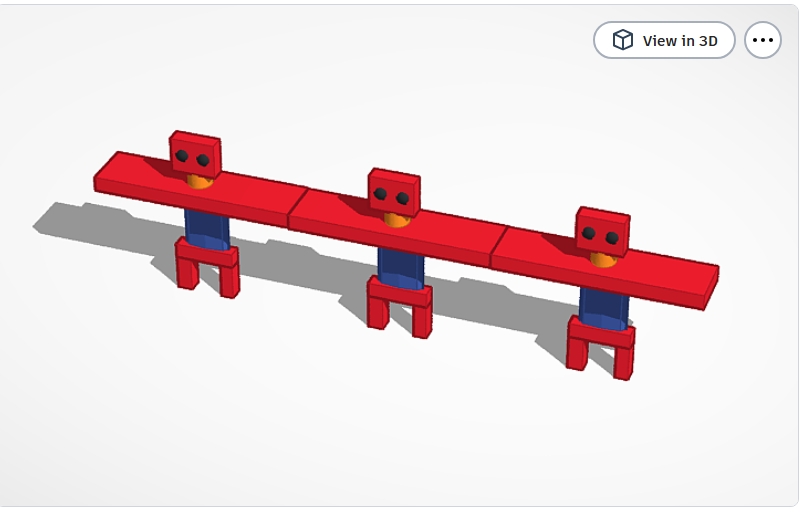 3 t posing robots