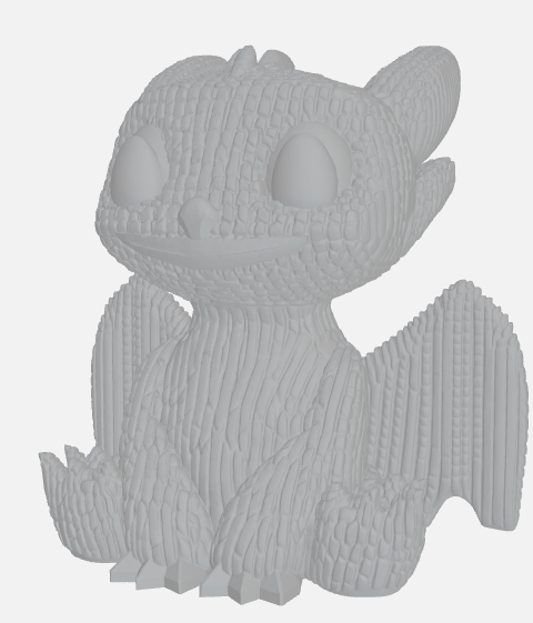 Toothless statue — thumbnail 2