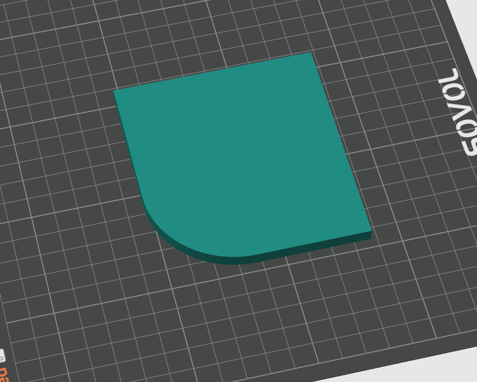 40 mm Radius Router Template