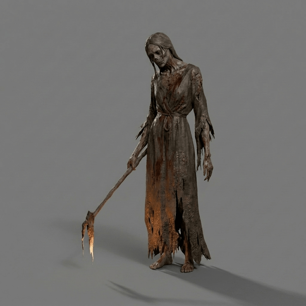 Horror Art - Lantern Wraith