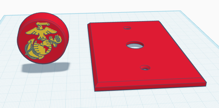 US Marines Dimmer Knob
