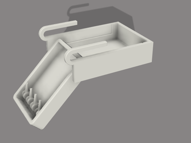 Under drawer for screw driver
