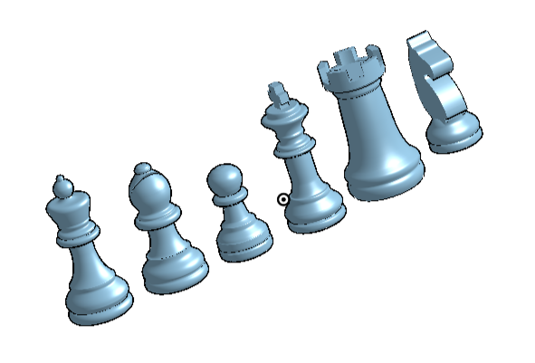 Pieces of chess