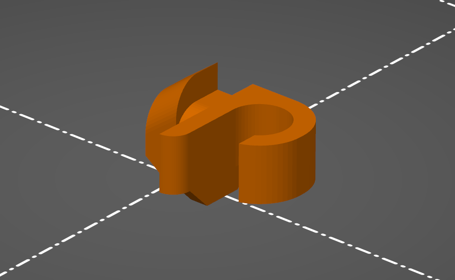 Extrusion wire hook 90 degree rotation