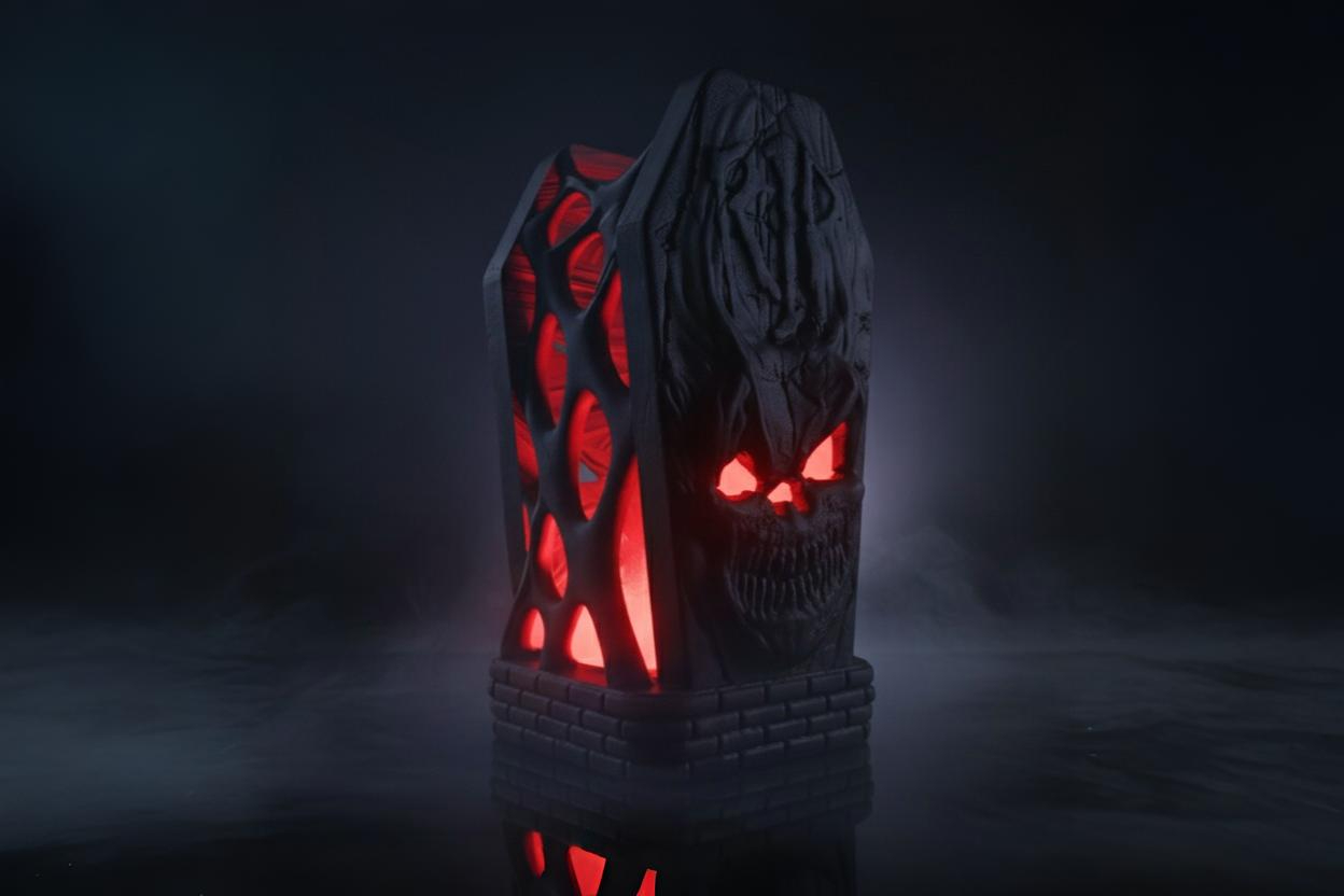 Halloween Tomb Lamp