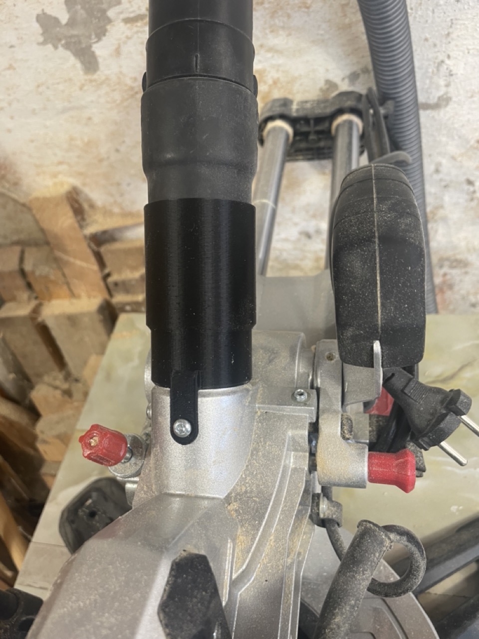 Metabo KS/KGS Vacuum Adapter with ID 46mm
