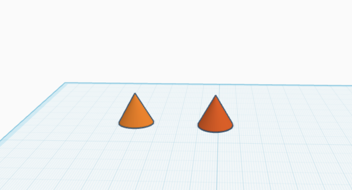 2 TINY CONE