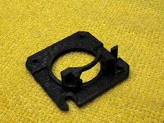 Modified Nextruder main plate for MMU3