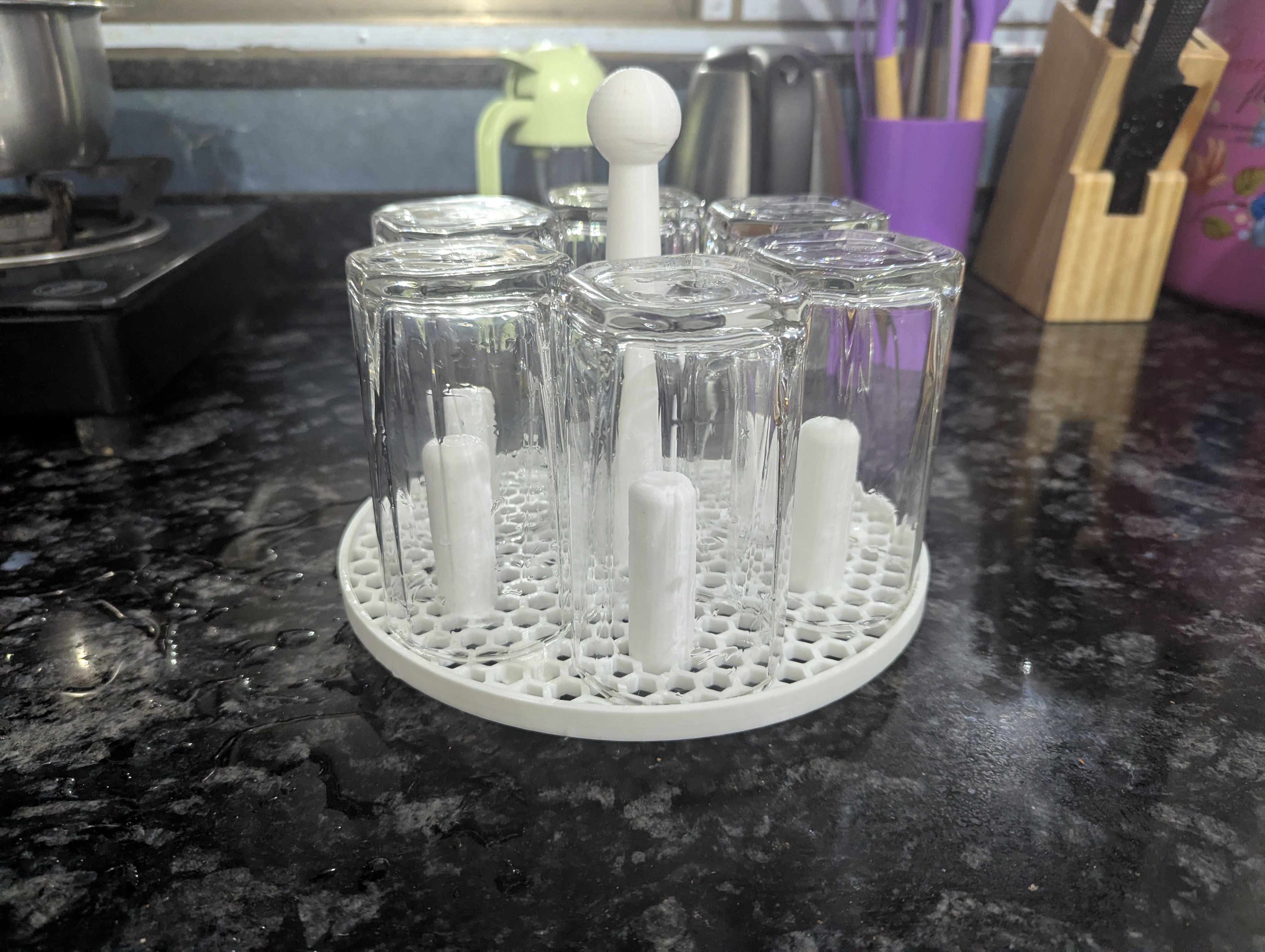 Glass Drying Stand