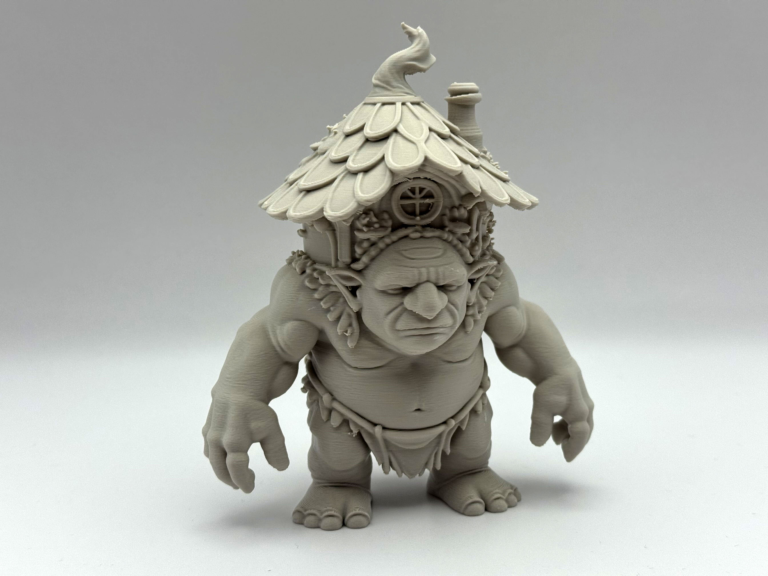 Cave Troll Fairy House