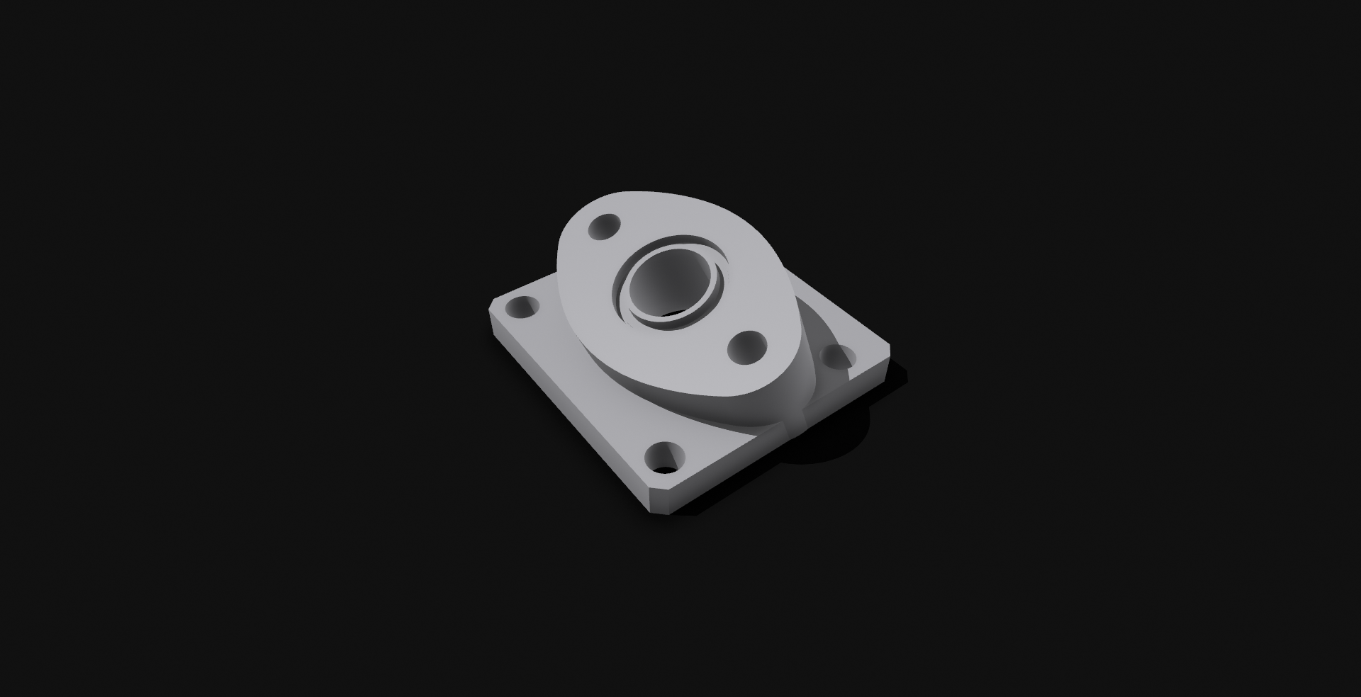 Carburetor spacer 50cc