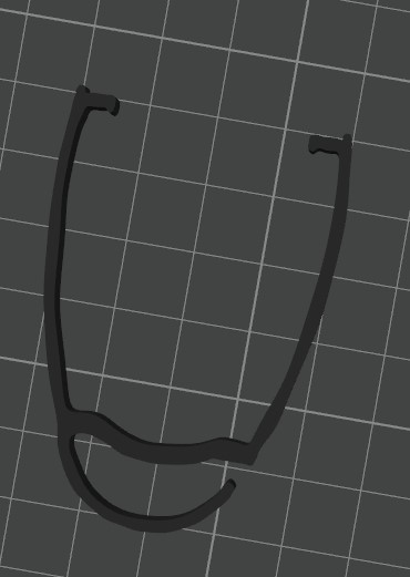 AVLT Monitor Arm Cable Clip