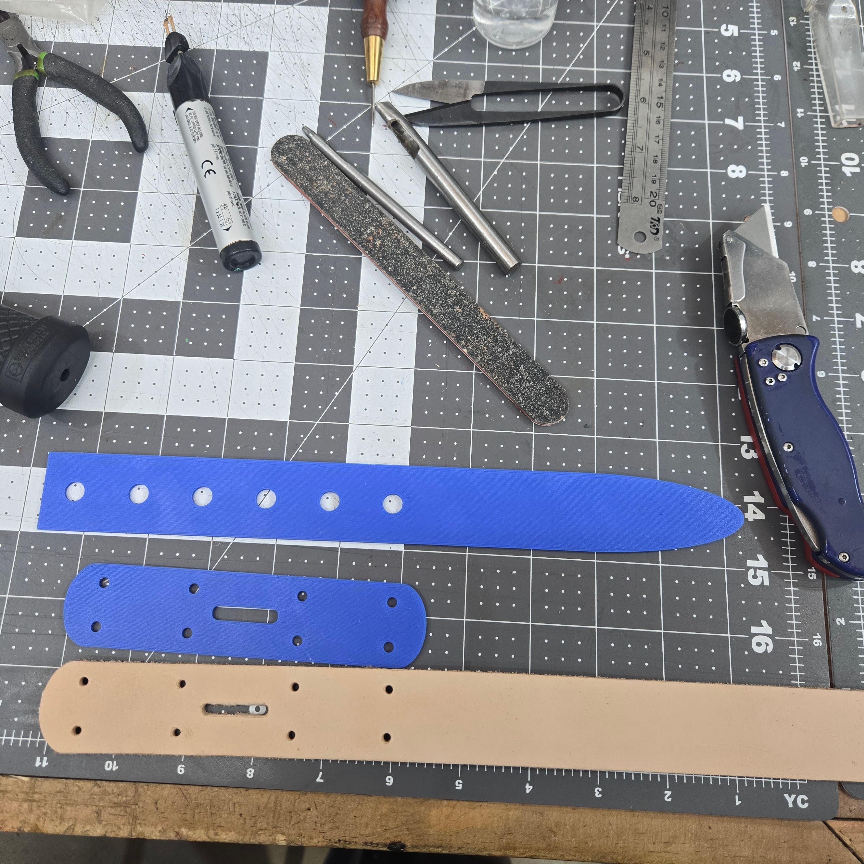 1.25 inch Belt Template.