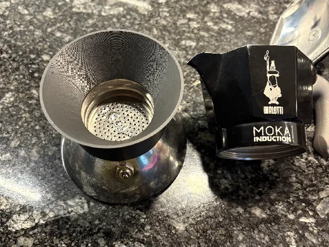 Bialetti MiniFit – Trichter für Induktions-Mokkakocher