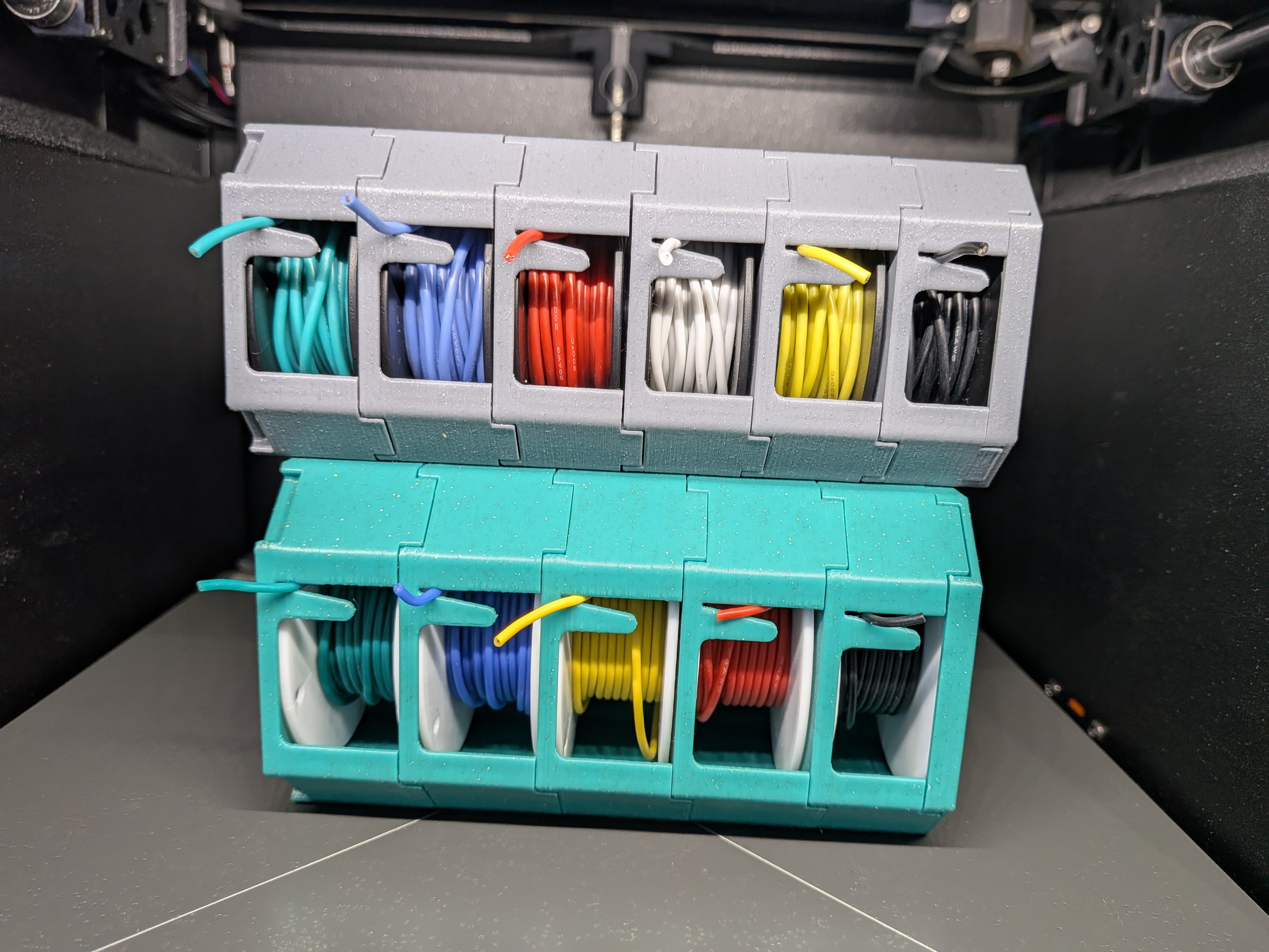 Miniatura 3 do modelo 3D Parametric Wire Spool Holder