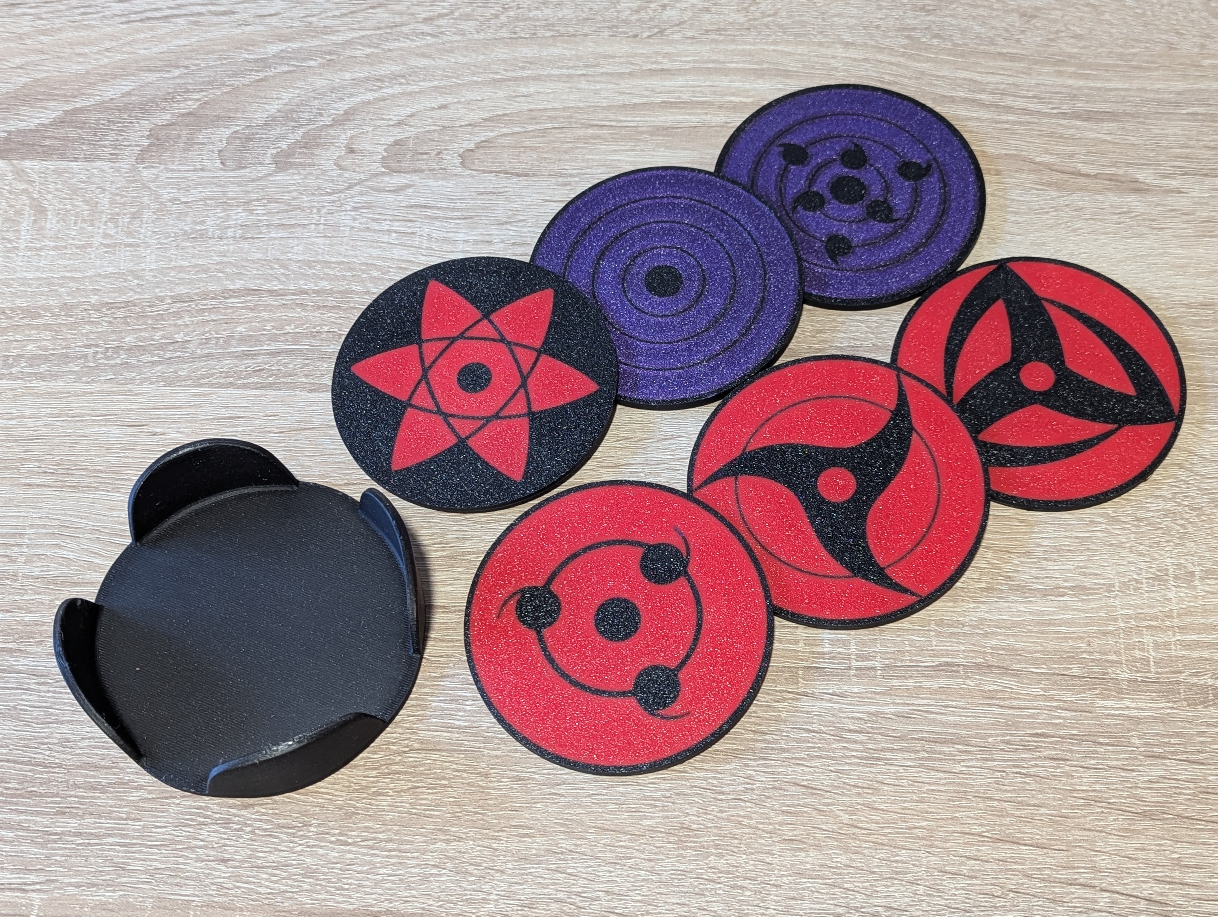 Naruto coasters