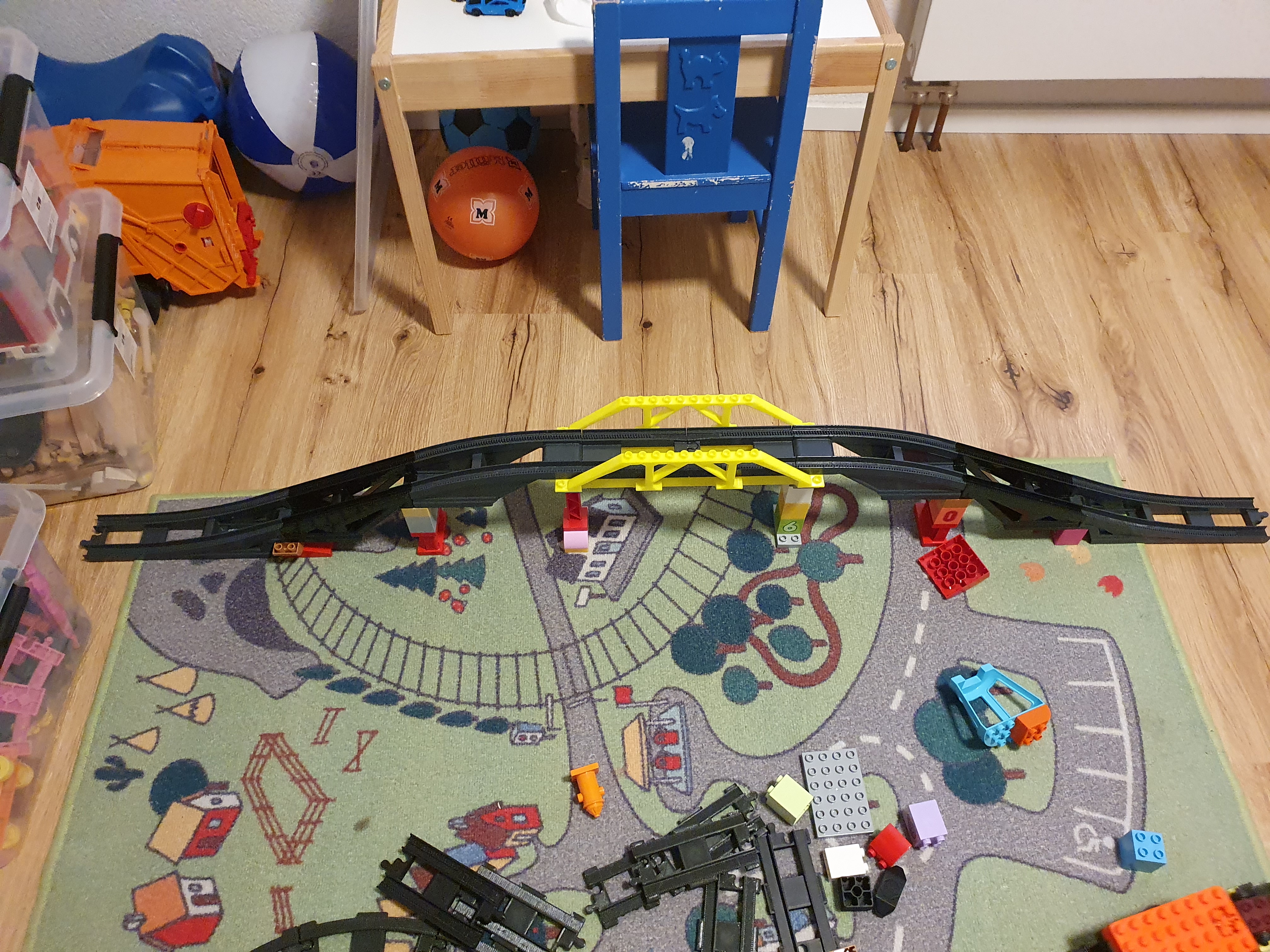 Duplo compatible toy Railway Bridge - Fully modular