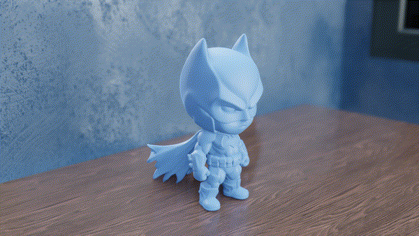 Miniatura 3 do modelo 3D Chibi Batman