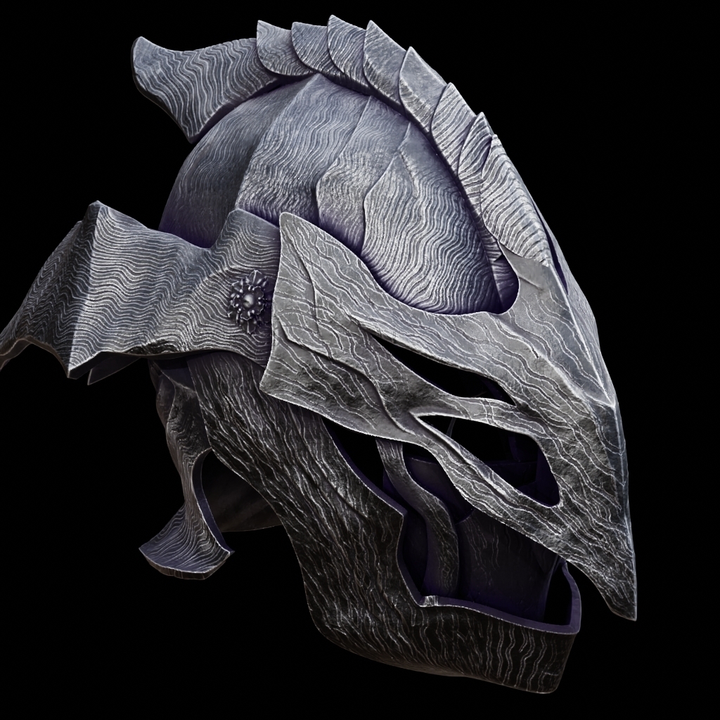 WYLDER DARKNESS COSPLAY HELMET – DARK FAN ART STL MODEL