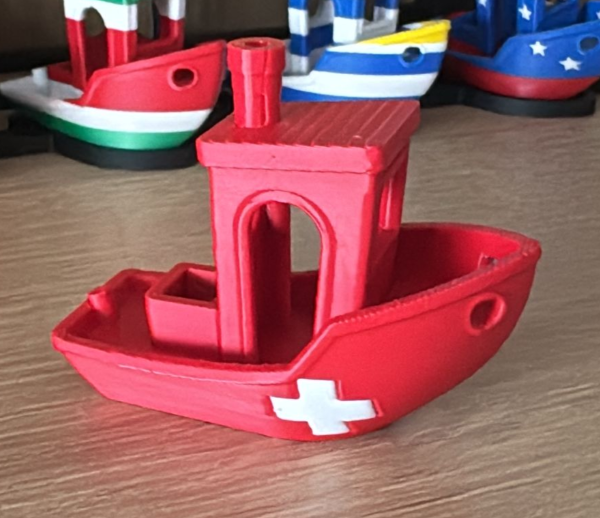 Switzerland Flag Benchy
