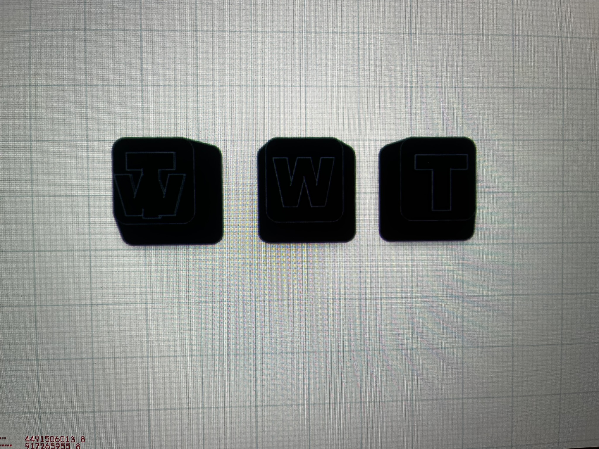 Keycap WT W T