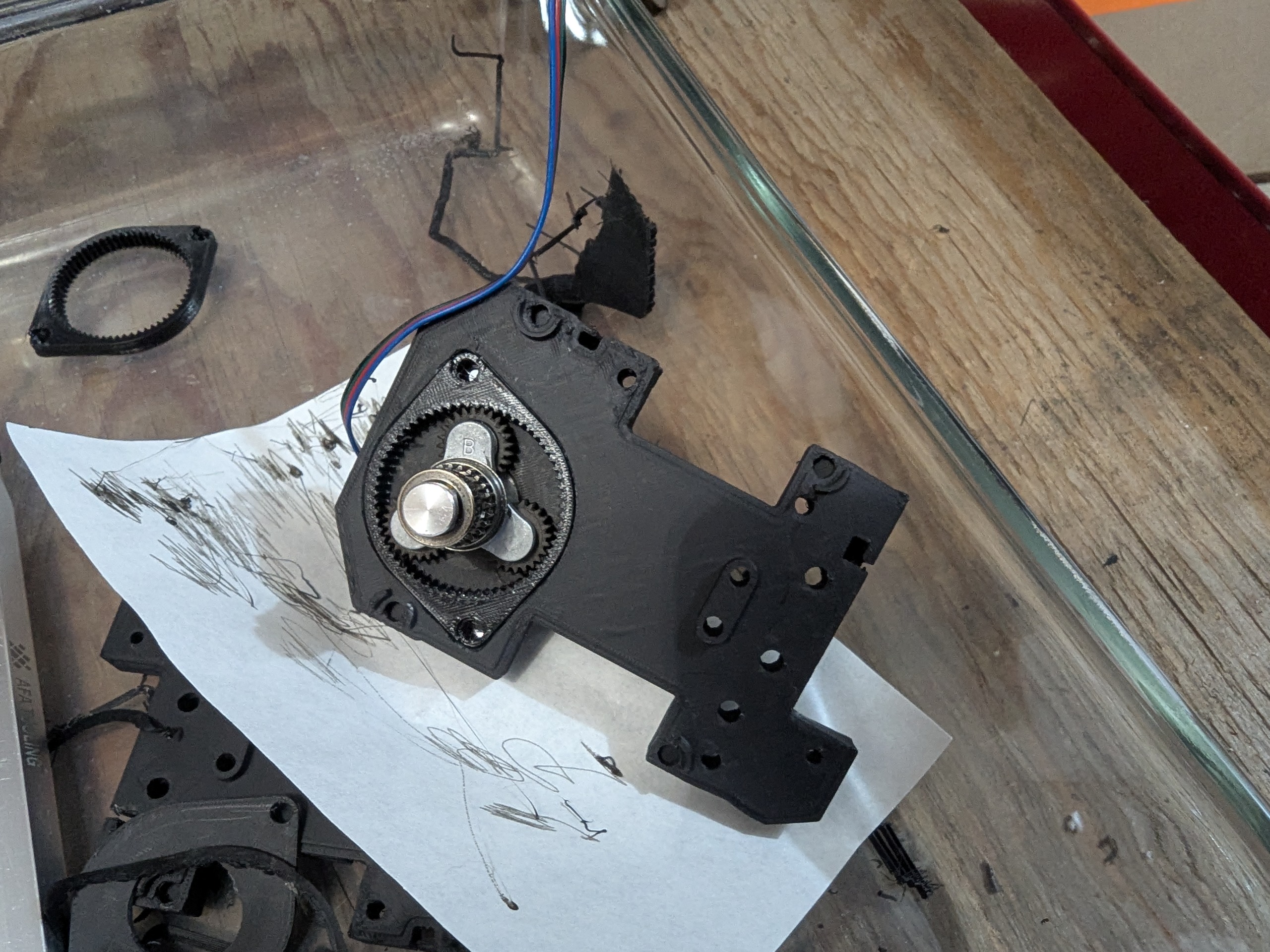 SV08 two-part head mounting plate, fully tested