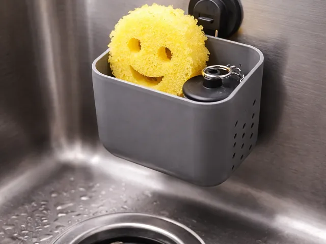 kitchen sink attachments holder