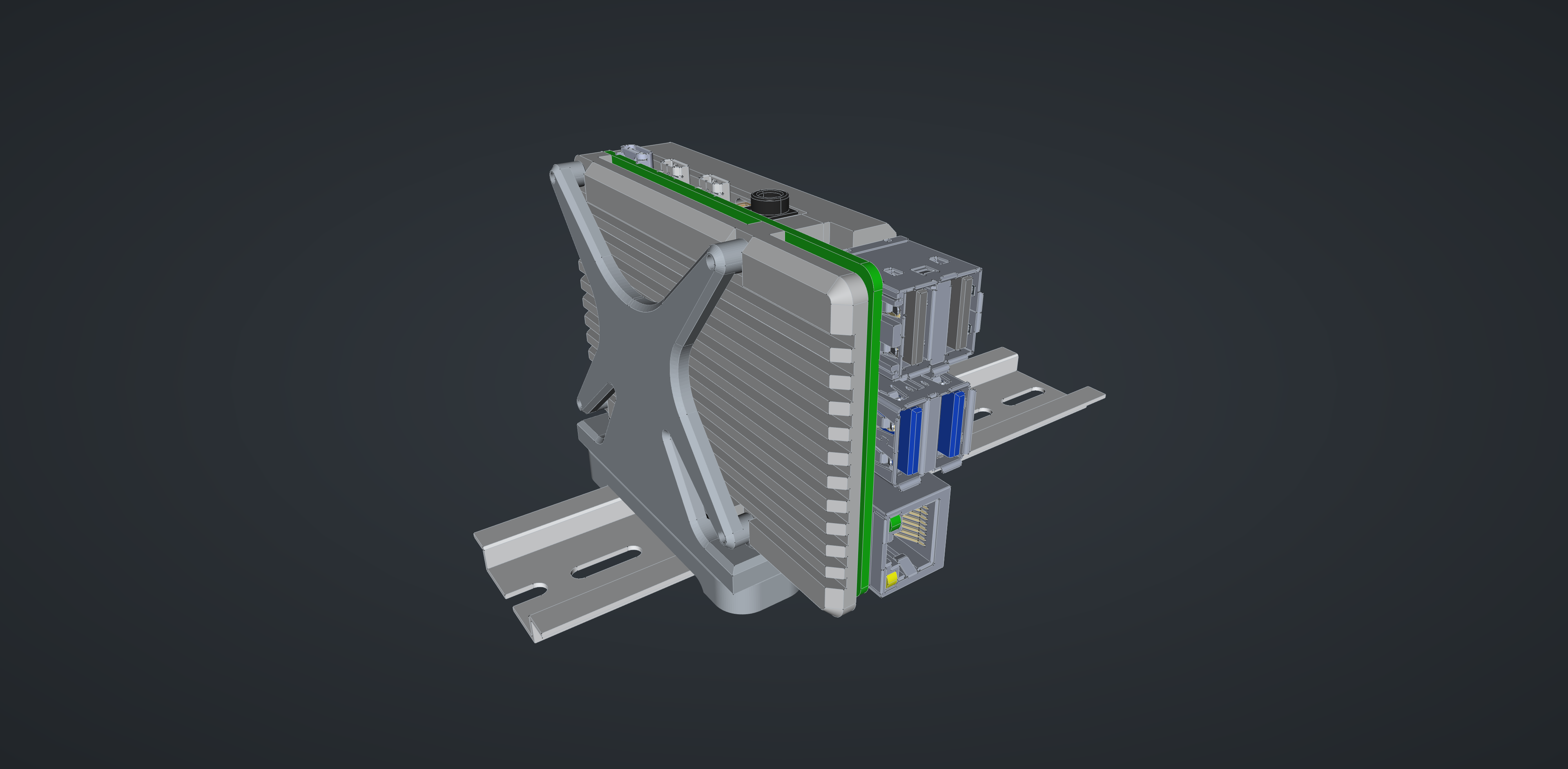 RaspberryPi Vertically Mount