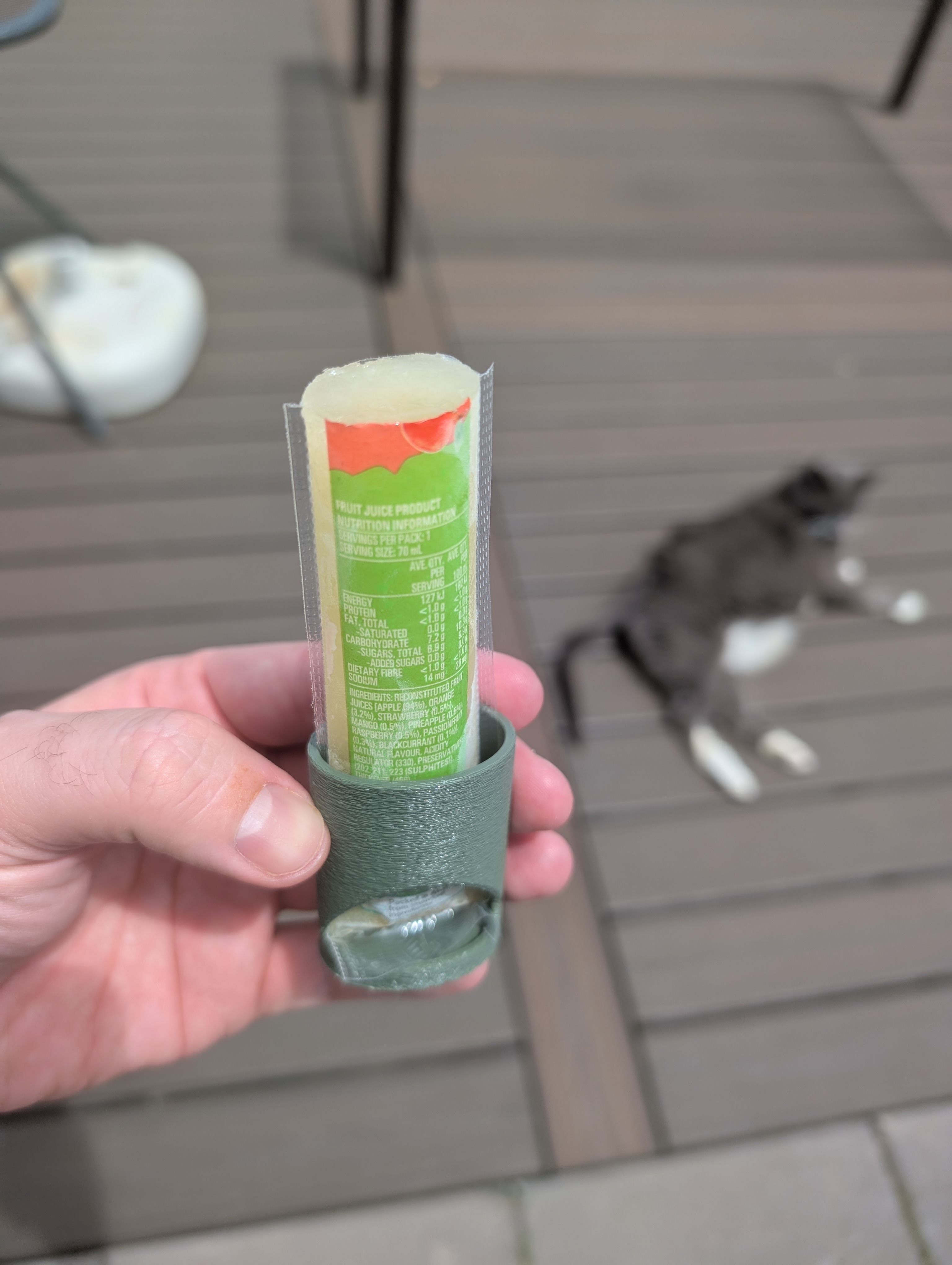 Zooper Dooper/ pop-ice / Mr Freeze holder