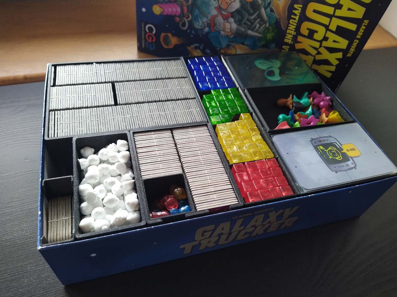 Galaxy Trucker 2nd Edition Insert - Keep on Trucking + Do What?!