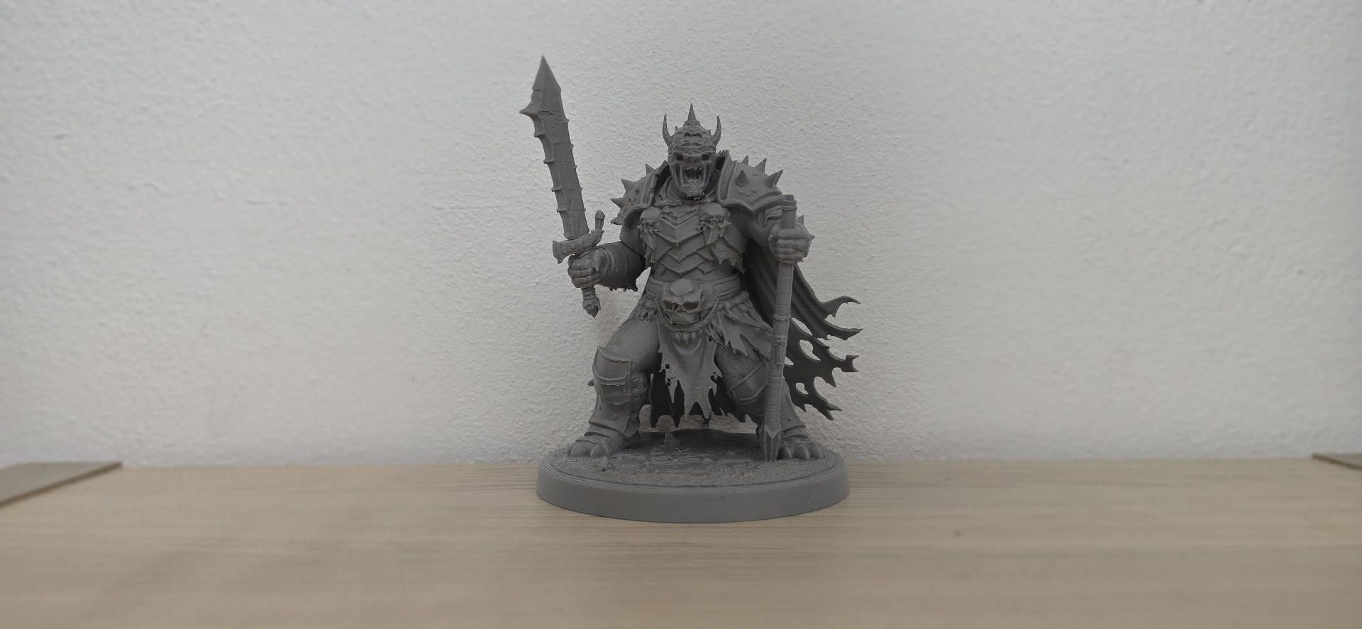 Armored Orc Warrior with Serrated Greatsword
