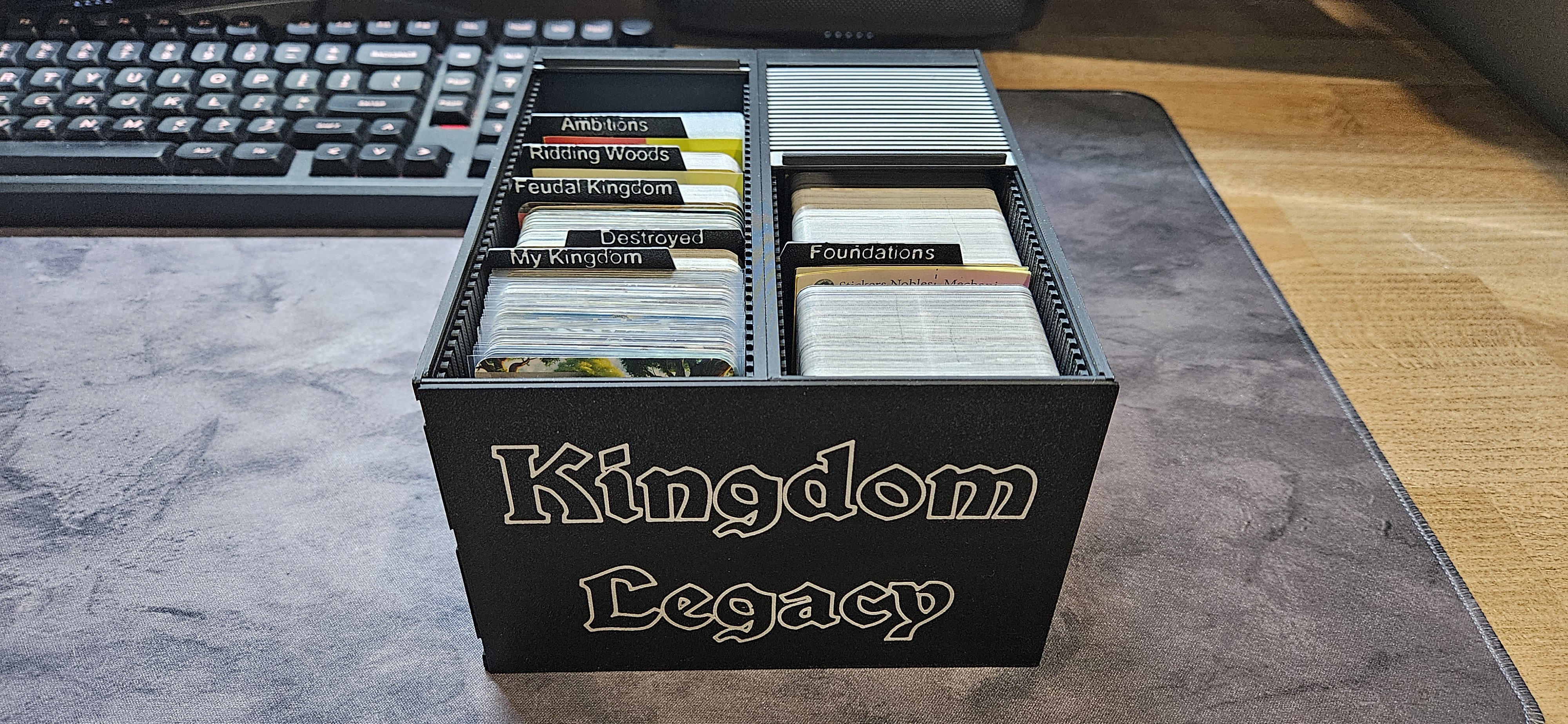 Kingdom Legacy – Card Box Organizer (All Expansions)