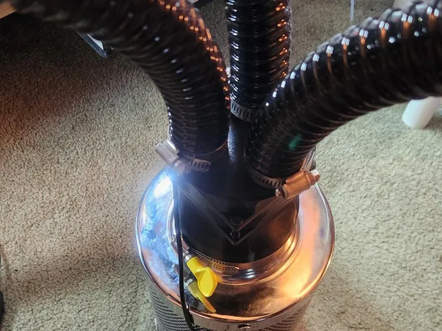 1 1/4" (32mm) enclosure vent hose system