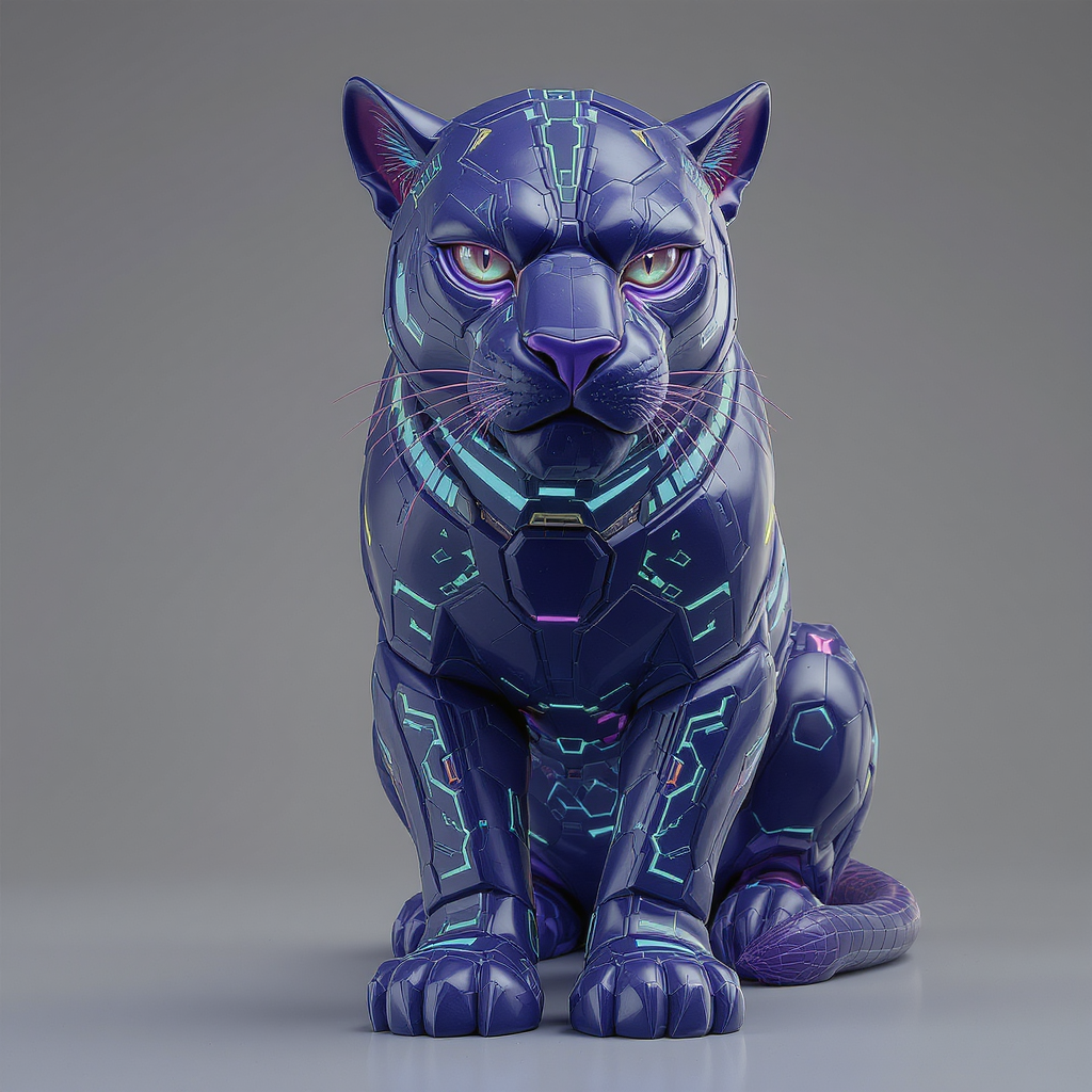 Neon Panther Idol