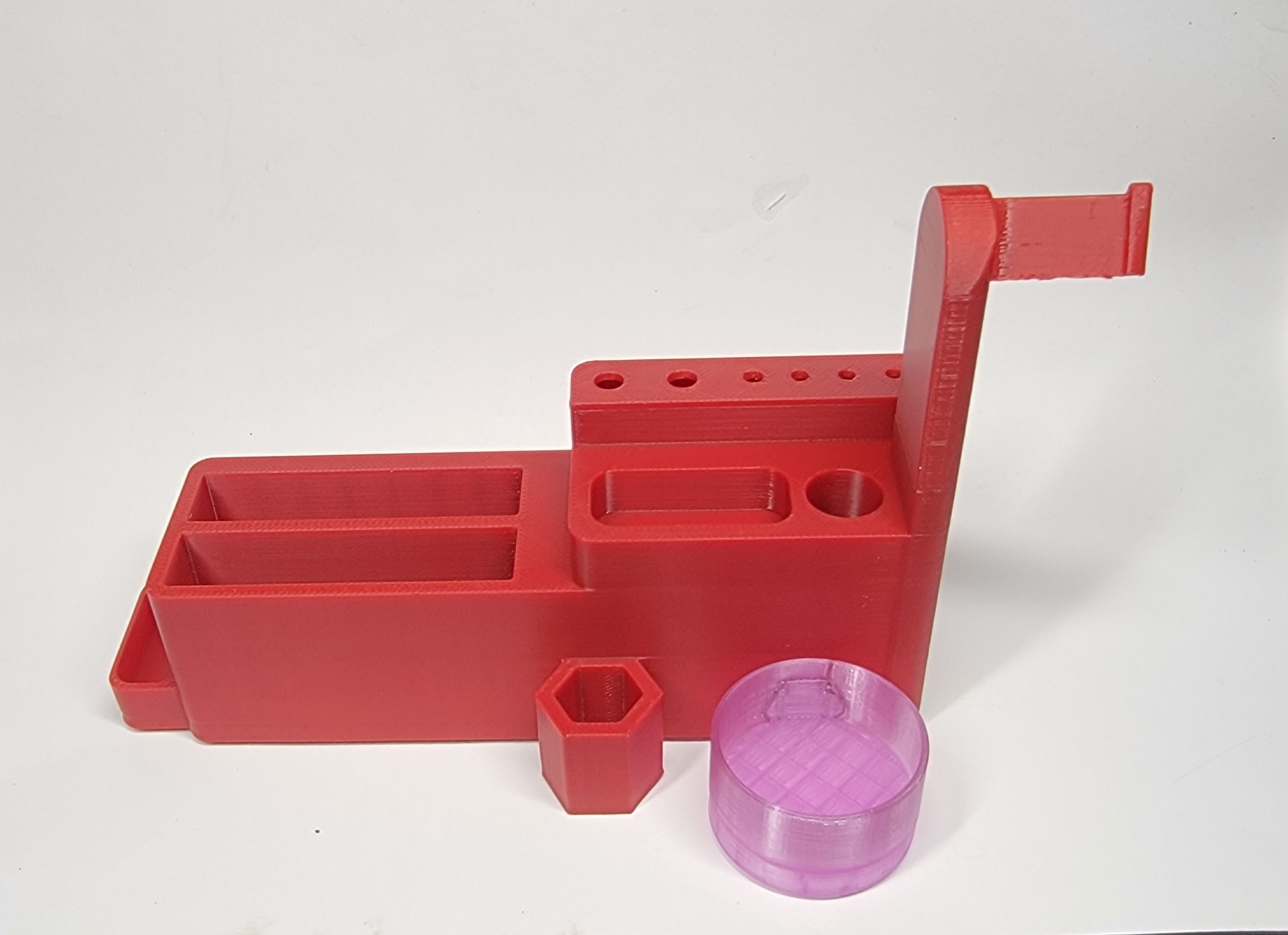 Modular Desk Organizer – Tool Caddy for 3D Printing Tools & Workspace Storage — miniatura 7