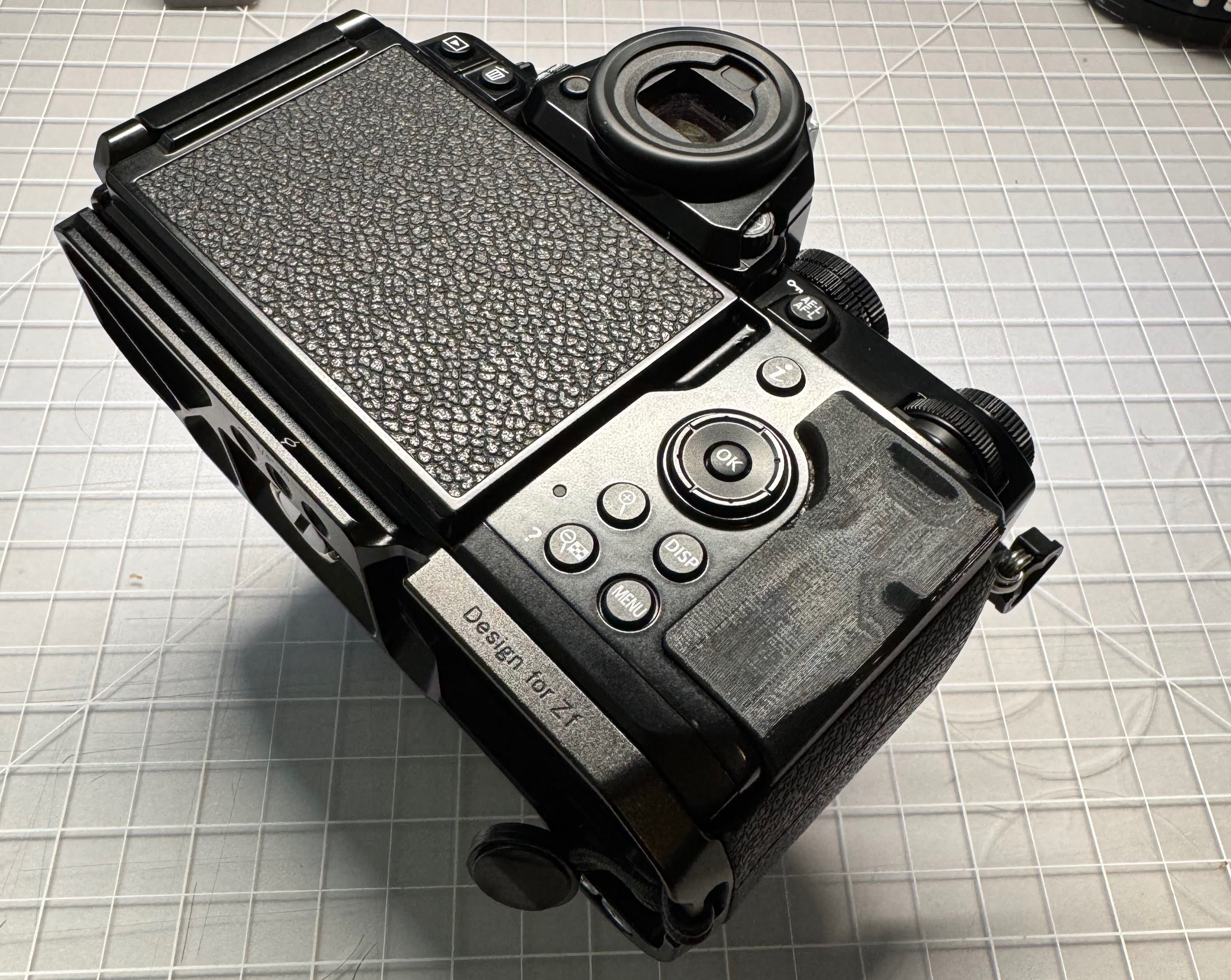 Thumb grip rest for Nikon Z f Zf Camera - full sized