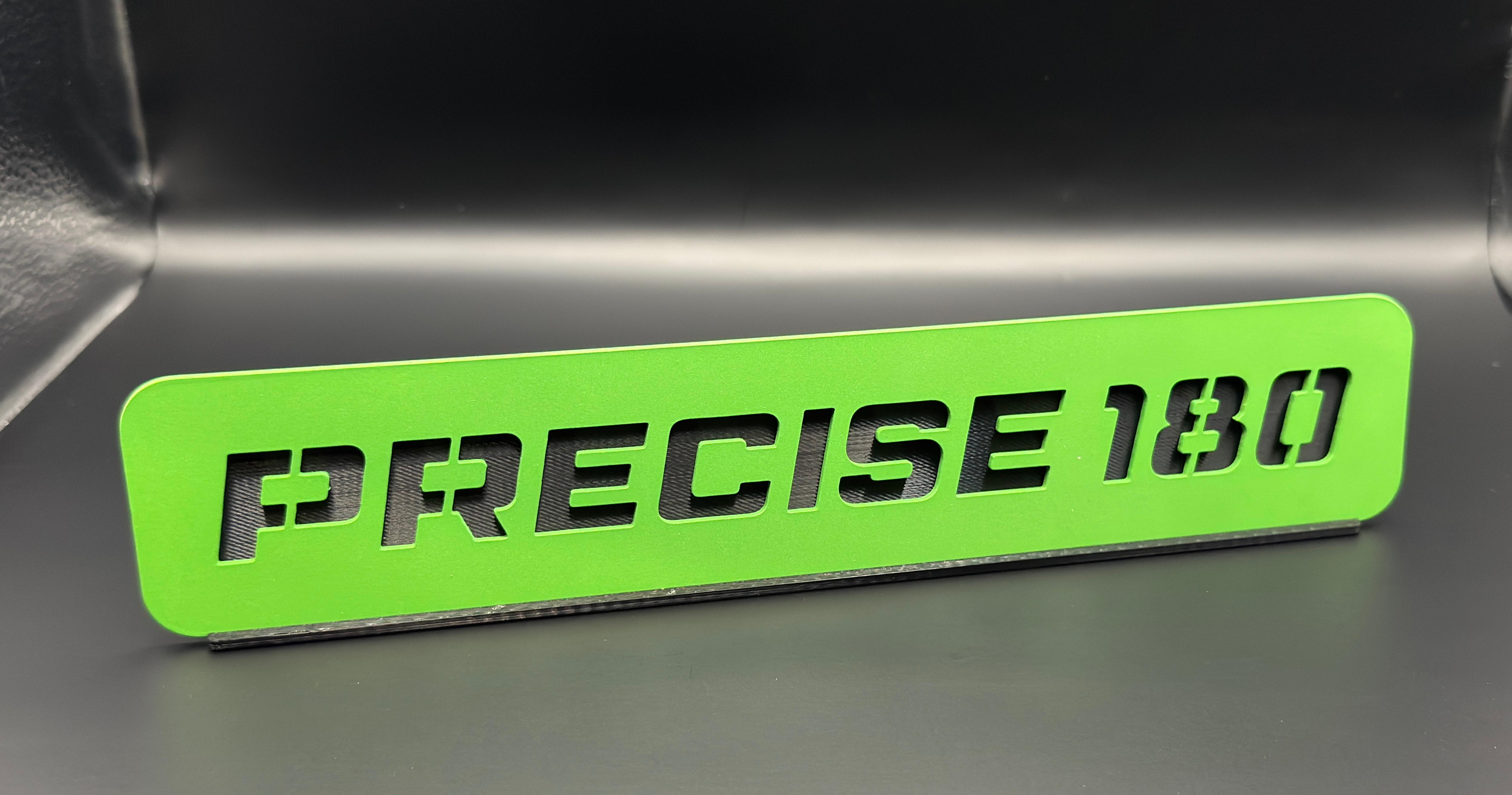 Holder for PRECISE 180 metal plate
